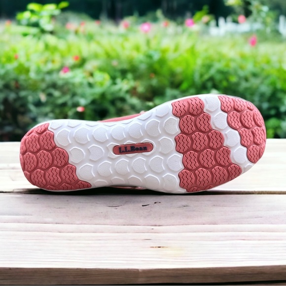 NIB LL Bean Back Cover Slip On Sneaker Loafer Flats Field Rose Faded Rose - Picture 8 of 12